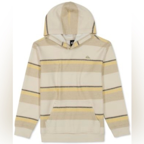 Quiksilver Other - NWT Quick Silver The Great Otway Striped Cotton Hoodie Big Boys XL 18-20 Unisex